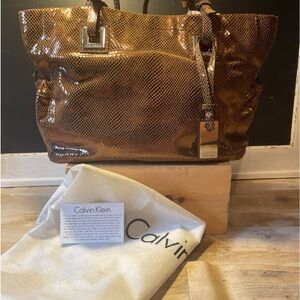 Calvin Klein vintage purse, with original dust bag